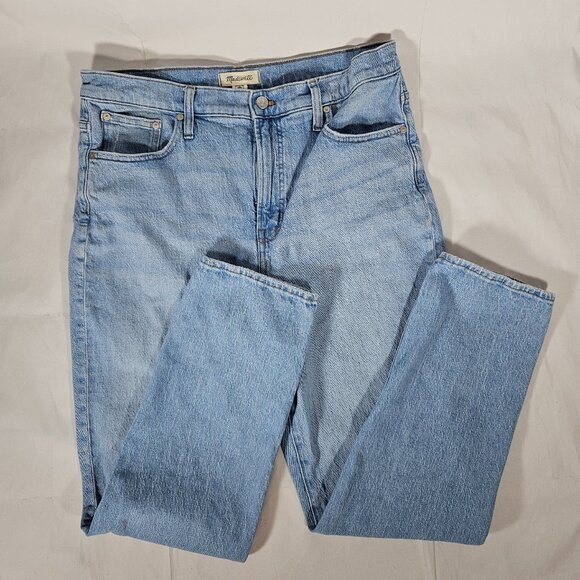 Madewell The Perfect Vintage Jean Women's Size 32T Light Blue Tall - Picture 3 of 9
